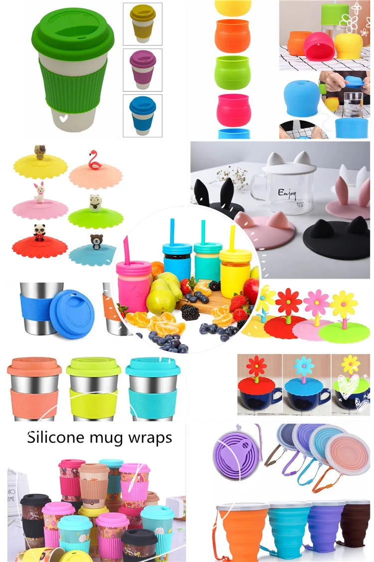 Silicone cups&lids&wraps