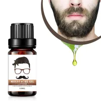 

1pc Men Natural Organic Styling Moustache Oil Moisturizing Smoothing Dashing Gentlemen Beard Oil Face Hair Care Top Quality
