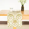 Small Minimum Digital Printed Top linen Fabric Custom Table Runner