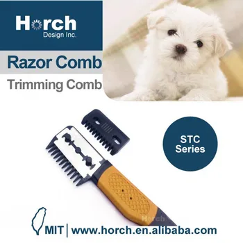 Innovative Pet/ Dog Grooming Comb With Razor And Changeable Blade - Buy