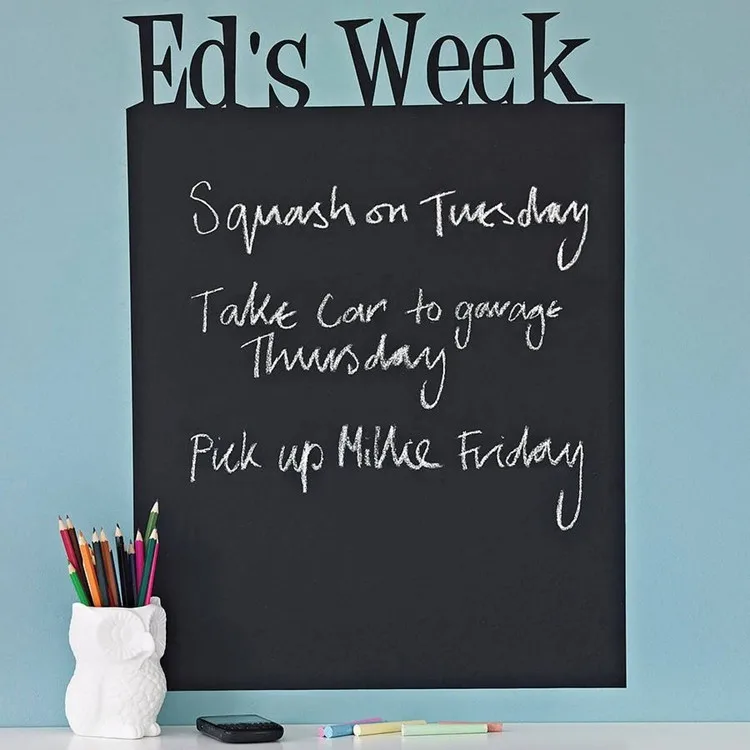 thick black paper board