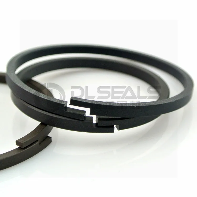 Dlseals 75 Ptfe+25 Teflon Filled Carbon Fiber Seals Ptfe Piston Ring