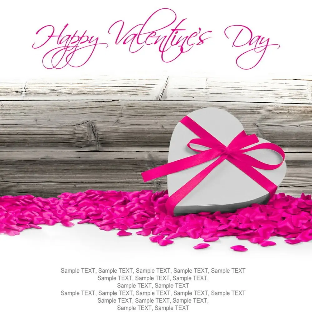 GoHeBe 10X10FT Seamless Valentines Day Theme Pictorial Cloth Customized Photography Backdrop Background Studio Prop VDD047C