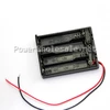 2019 New AA UM 3*3 1.5v case/holder black Battery Case Holder Box 4 x 1.5V AA/AAA Battery