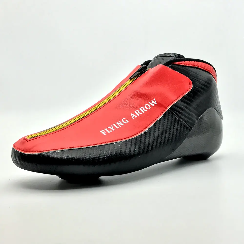 热卖微纤维皮质冰速滑鞋引导 - buy ice speed skates,inline speed