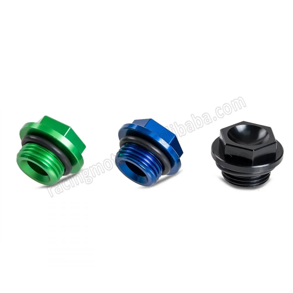 Tusk Oil Filler Plug Green - Compatible With Kawasaki KX450F & KX250F