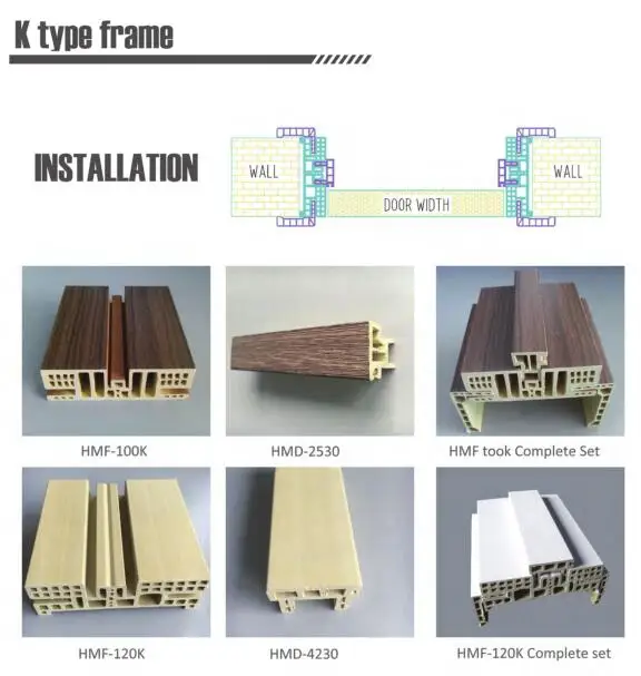 Wpc Door Frame Wood Plastic Composite Frames Buy Wpc Door Frame,Wood