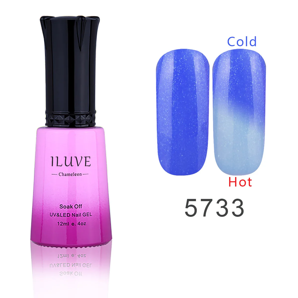 iLuve Long Lasting Soak off Gel Nail Polish Thermal Color Changing UV LED Nail Polish 12ml