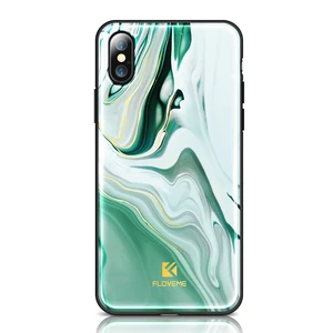 FLOVEME Agate Pattern Phone Case iPhone X 8 7 Plus