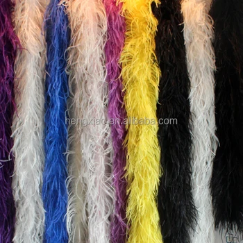 curly ostrich feather boas wholesale