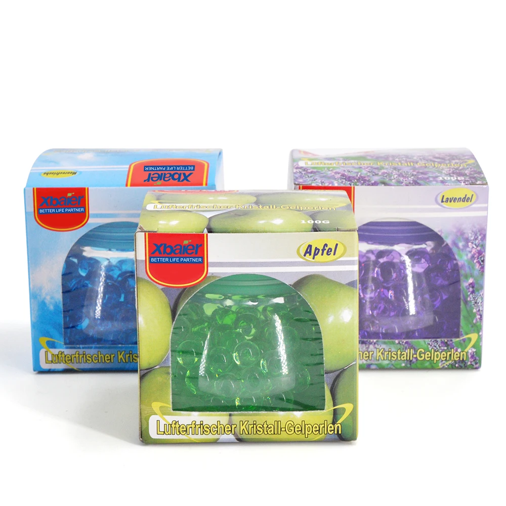 Wholesale Crystal Gel Car Air Freshener Fragrance Beads Clothes