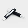 Silver Metal Ball-point Pen Shape 4GB - 64GB USB Flash Memory Stick Pen Drive