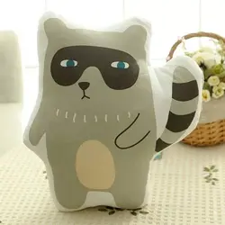 New Style Bear Plush Toys Soft Print Fabric Pillow