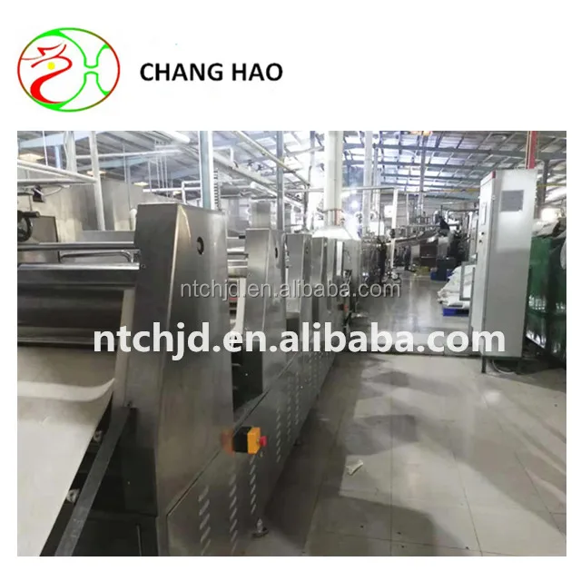 
automatic Fried instant noodle making machine/Electric noodle machine/Manufacturing of maggi noodles 