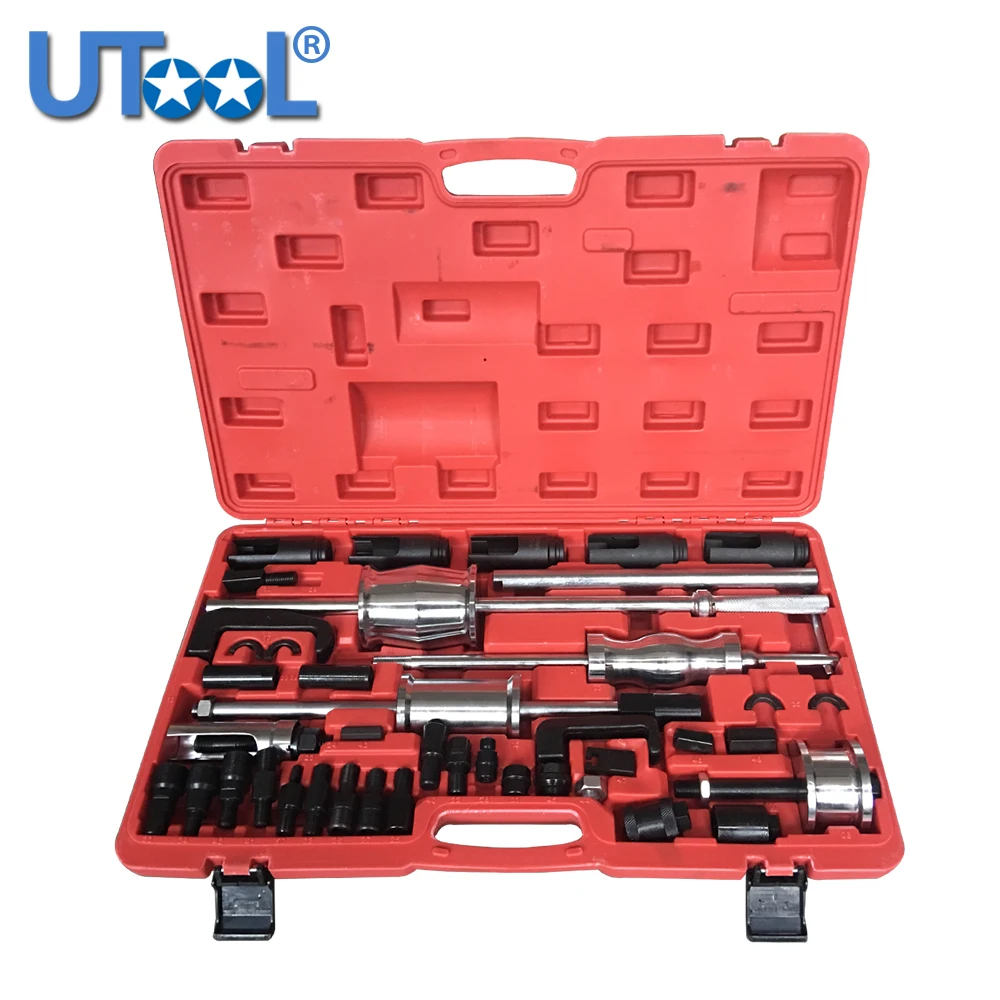 40pc Diesel Injector Puller Remover Master Tool Kit BOSCH DENSO DELPHI Extractor