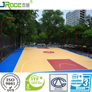 Spu Outdoor Wood Flooring Basketball Court Flooring Cost Synthetic