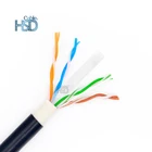 最高 Cat6 真垂直ケーブル用 Cat6 屋外使用空中メッセンジャーイーサネットバルク Messinger 屋外 Cat6 ケーブル