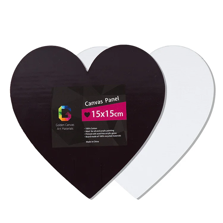 heart canvas panels