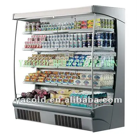 produce case low front multideck front load merchandiser