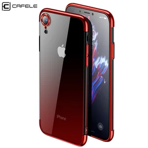 Gradient Plating Silicone TPU Shockproof Phone Case