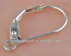 925 sterling silver jewelry fitting,silver earring part, 925 Sterling Silver french hook for earring YPJ028-A
