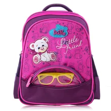 Girls School Bags Orthopedic Princess Schoolbags Children Backpack boys Cartoon Bear Car Primary Bookbag Kids Mochila Infantil