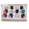 Wholesale high quality beautiful natural stone crystal gems in various colors mini quartz angel for gifts
