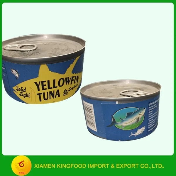 185g Tin Can Tuna In Natural Oil With Private Label - Buy 185g Tin Can ...