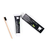 

Teeth Whitening Organic Bamboo Charcoal Toothpaste Private Label