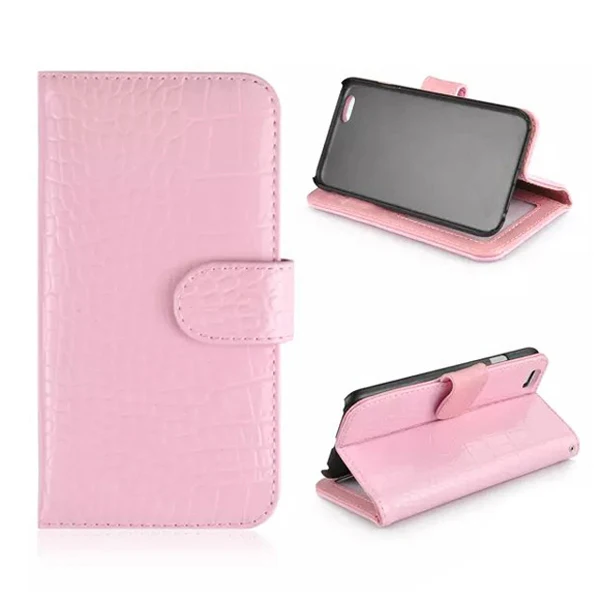 

Crocodile Pattern Flip Genuine Leather Phone Case for iphone6