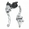 Motorcycle Adjustable Hydraulic Fold Snap Back Brake Clutch Lever 22mm Handlebar