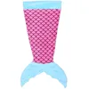 New Product High Quality Flannel Blanket Printed Blanket Super Soft Material Kids Mermaid Tail Blanket