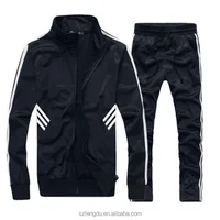 

Custom Gym Polyester Slim Fitted White Mens Tracksuit