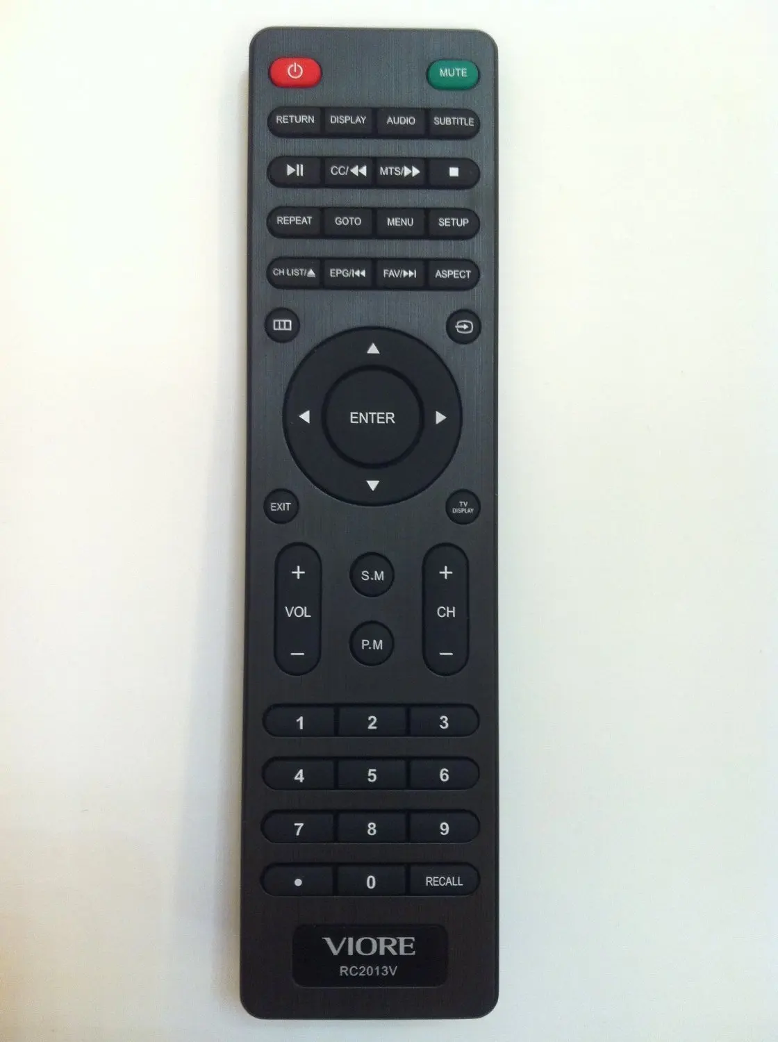 Get Quotations · Brand New Viore Rc2013v Remote Control for Led19vh55d  Led26vf55d Tv Remote