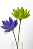 Hot sale fake water lily flowers that look real in factory price for indoor decoration