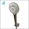 Sanyin Factory Manufacture Five Adjustable Control ABS Plastic Chrome Hand Bathroom Hand Shower Head Faucet Set