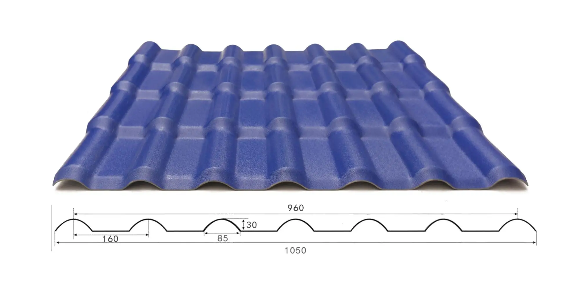 pvc roof tile 