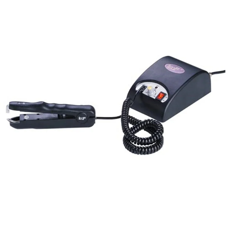 

Ultrasonic Hair Connector Ultrasonic Cold Hair Iron Loof Ultrasonic Hair Extension Iron Machine, Black,pink