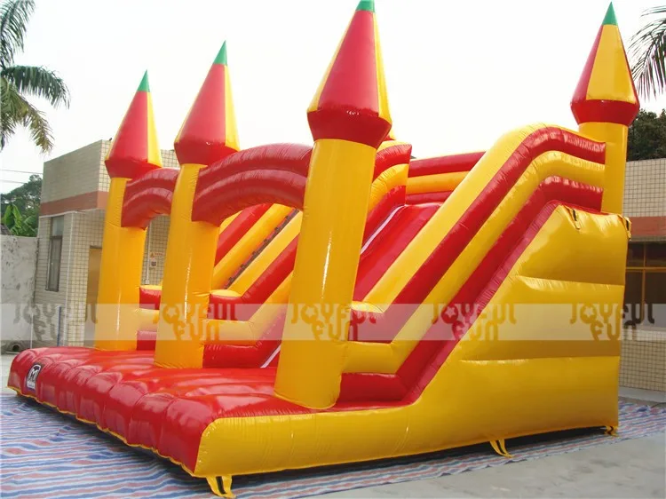 Inflatable Dry Slide