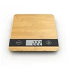 Tare weighing 5MM Green Bamboo Digital Scale for Tea and coffee
