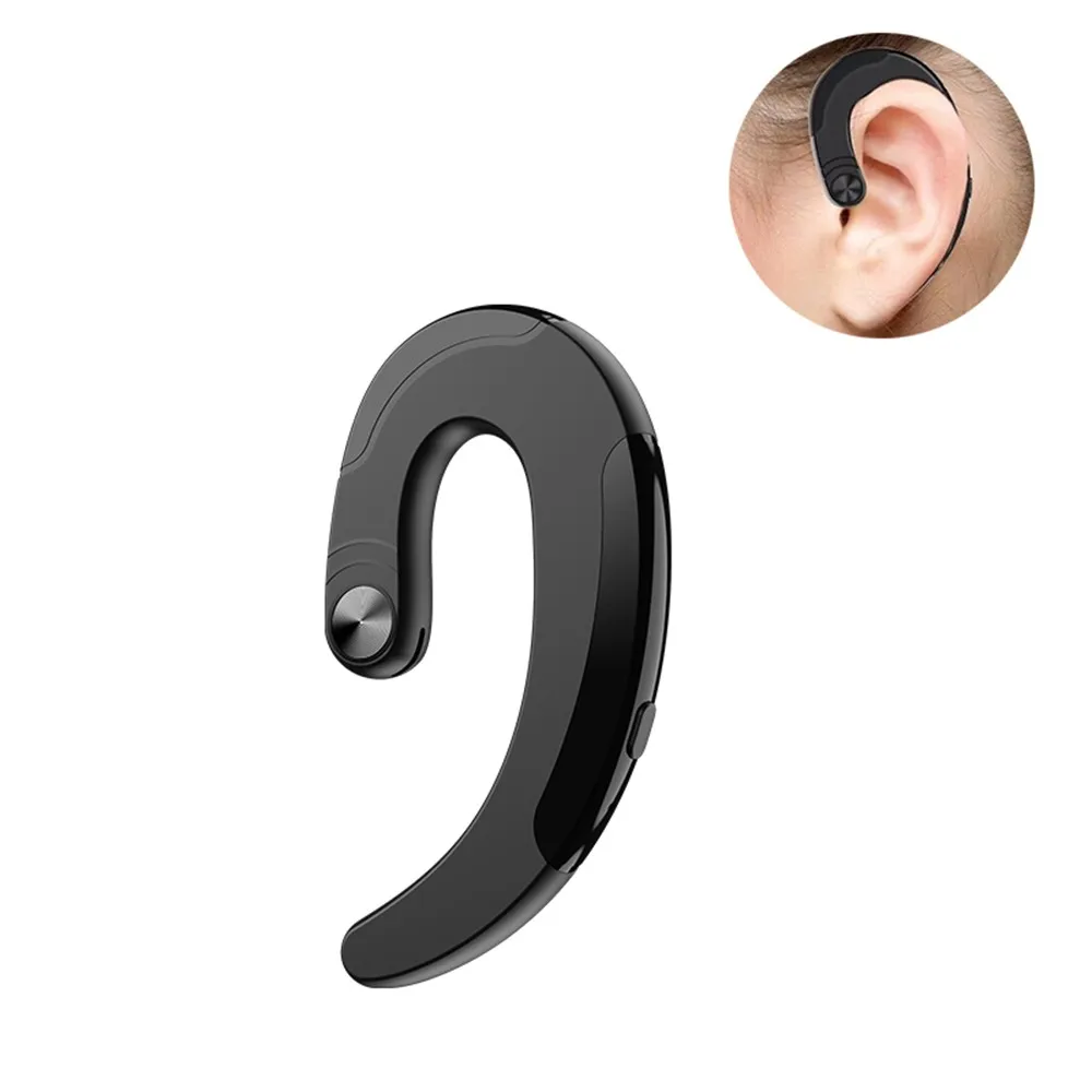 

Wireless Bluetooth Bone Conduction Earphones Cordless Headphones Waterproof Bluetooth Driving handsfree unin-ear Headset