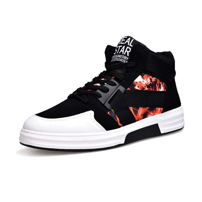 

Factory Wholesale Lace Up Mens Trainers Shoes Fashion Air Breathable Top Sports Sneakers for men, White,red,blue