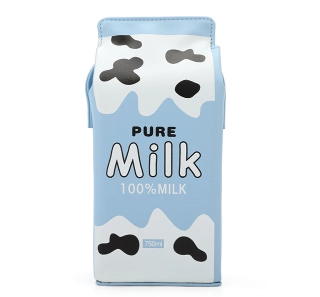 

New Creative Bottle Styling Wallet Milk Mobile Phone Bag for Girls, As show