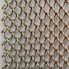 Chain Link Mesh Curtain/Fireplace Metal Ring Drapery