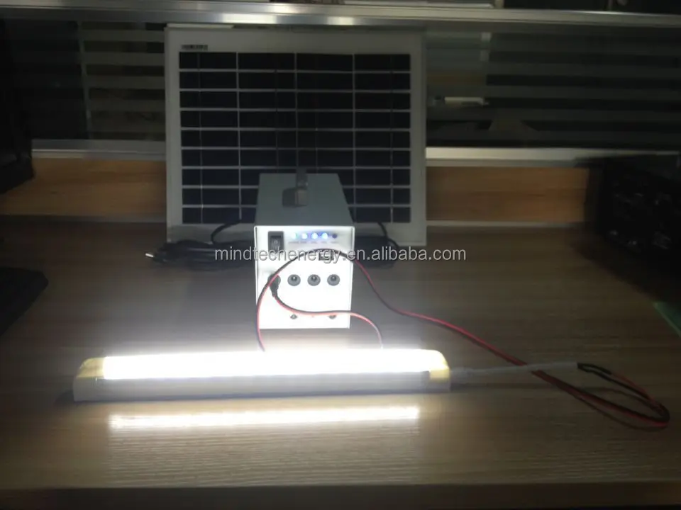 Mini lead acid battery 10w solar power system for africa