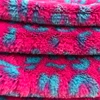 100% polyester good quality knitting pv plush fabric, faux fur fabric