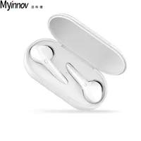 

Myinnov M6S tws earphones w. noise canceling, HD sound super bass V5.0 true stereo wireless bluetooth earbuds for iphone samsung