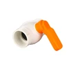 Long handle PP ABS Yellow handle Same as APAXX New Design PVC Ball Valve