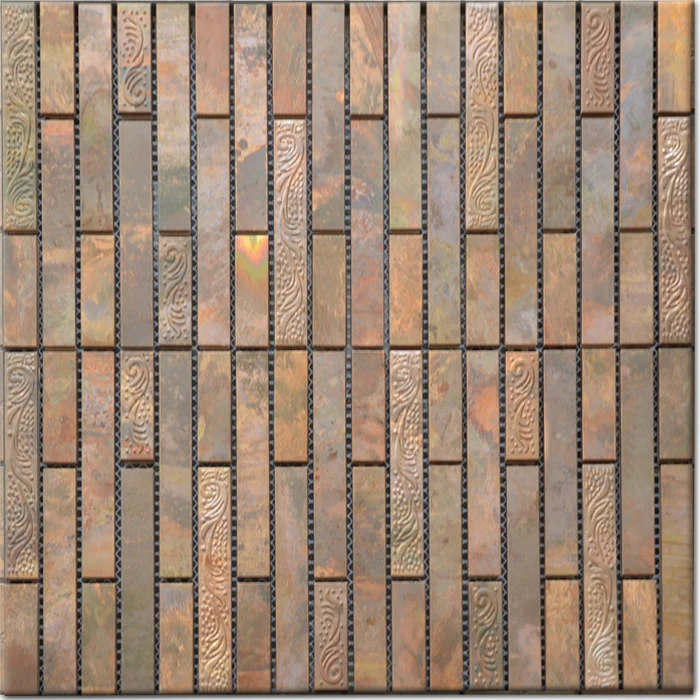 300x300mm Wall Metallic Tile Russia Antique Copper Mosaic Product On Alibaba 300x300mm Wall Metallic Tile Russia