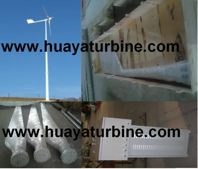 5kw pitch controlled wind turbine packing